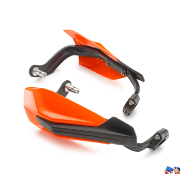 KTM Wrap around handguard kit ORANGE защита рук пластиковая / оранжевая SX / EXC 17-> ( 79102979000EB = 79102984000 + 79602182044EB ) - миниатюра 3