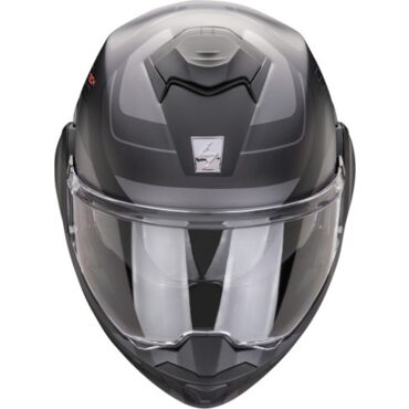 Scorpion Exo Мотошлем Exo Tech Evo Pro Commuta Черный Матовый Серебристый - миниатюра 2