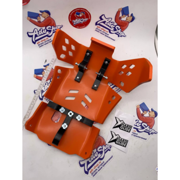 HardGlide защита картера оранжевая KTM 250 300 EXC TBI 24-> // HG KE2 24 048 ORA - миниатюра 2