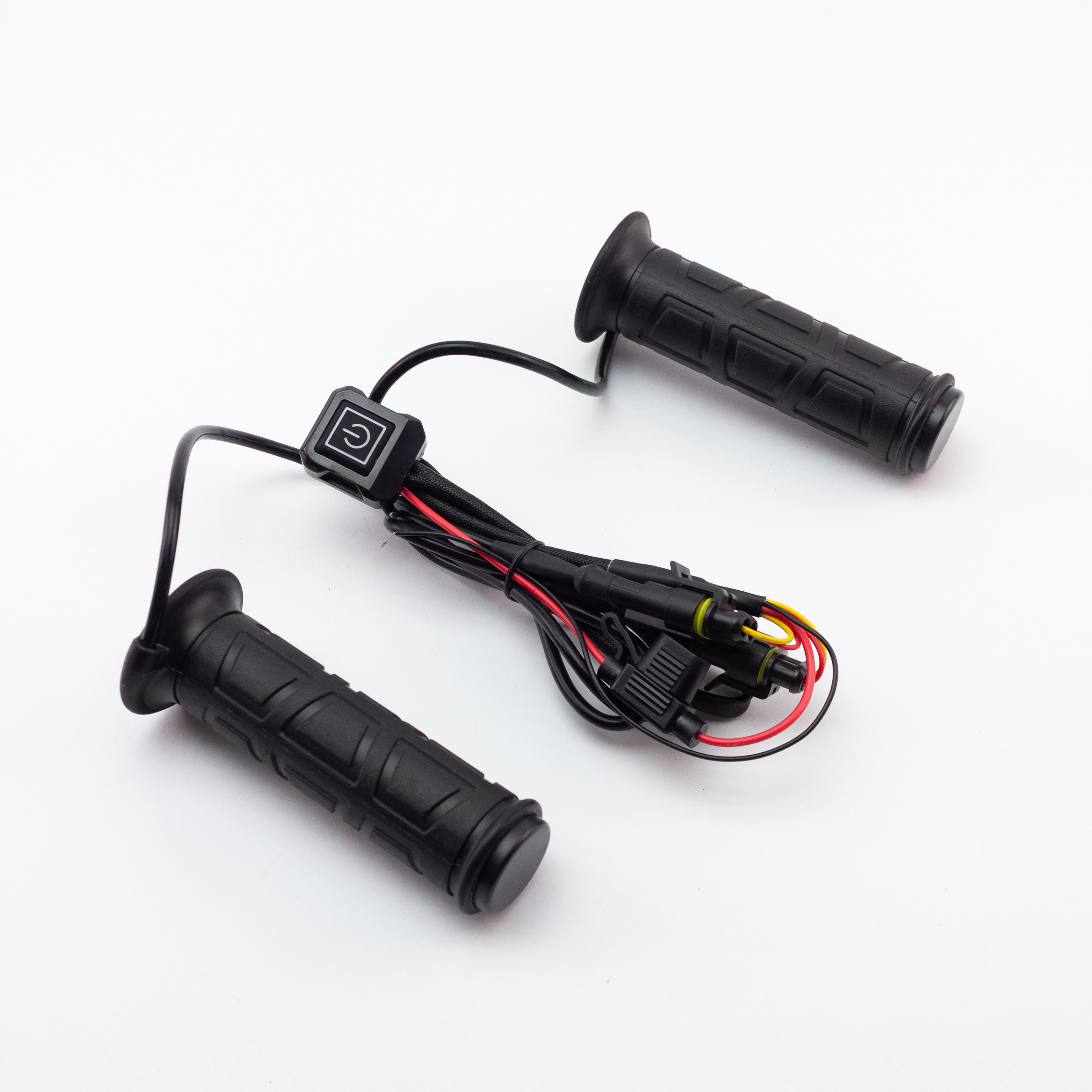 Подогрев грипс (ручек) TWL HG 307A, ATV D 22мм L R126 Black - фото 1
