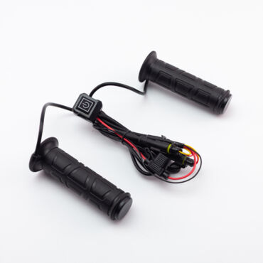 Подогрев грипс (ручек) TWL HG 307A, ATV D 22мм L R126 Black - миниатюра 1