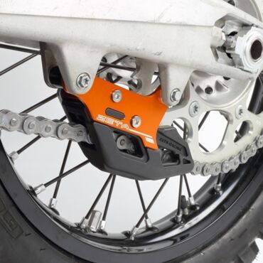 ZETA ZE82 1403 Тюнинговая ловушка цепи KTM SX SXF XC XCF EXC EXCF '14-> Оранжевая - миниатюра 2