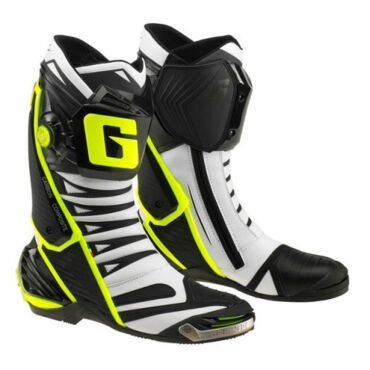 Мотоботы Gaerne GP 1 EVO, white black yellow (43, Взрослая  Дорожная) - миниатюра 1