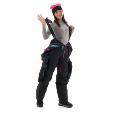 Dragonfly Комбинезон Gravity Premium Woman Black - Pink 2023 - миниатюра 12