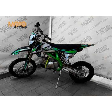 Питбайк WELS TX125 17 14 Зеленый - миниатюра 9