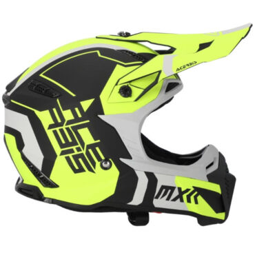 Acerbis Шлем PROFILE 5 22 06 Black Fluo Yellow - миниатюра 4