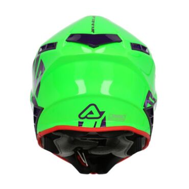 Acerbis Шлем X Track 22 06 Green White - миниатюра 5