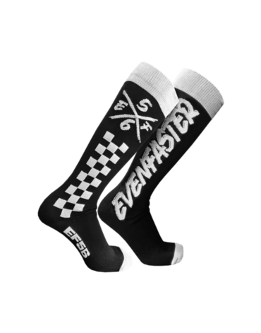 Носки Starks EF56, black white (L, Взрослая  Повседневная)