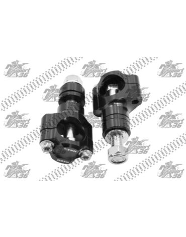 Кронштейны крепления руля (пара) CNC OTOM 28mm черные М10