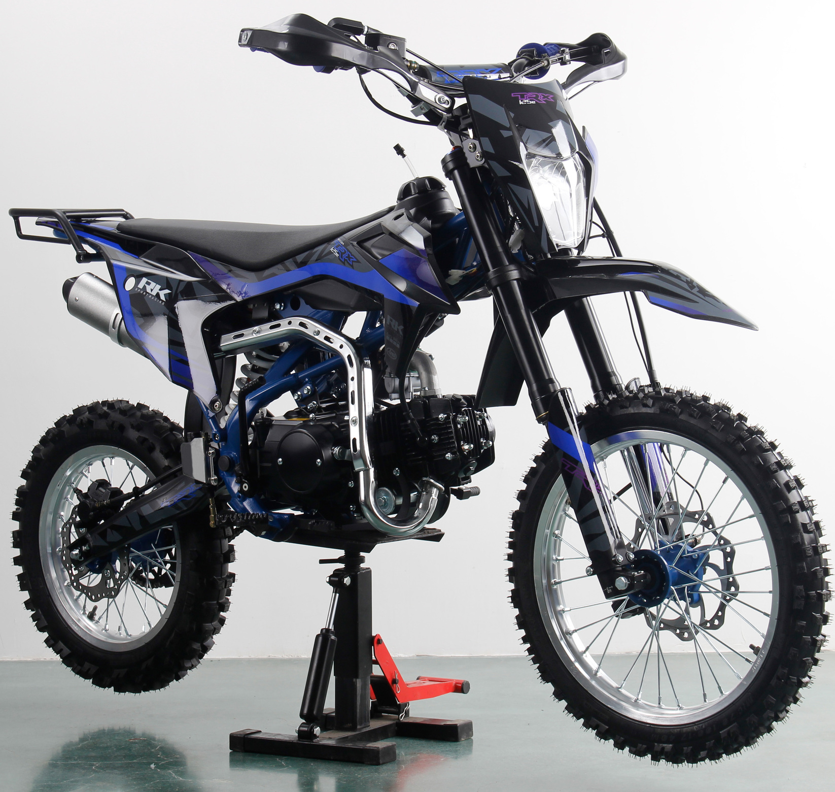 Мотоцикл RACER TRX140E Синий - фото 2