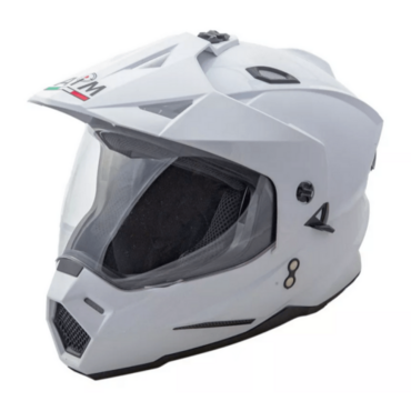 AiM Шлем детский JK802Y White Glossy - миниатюра 3