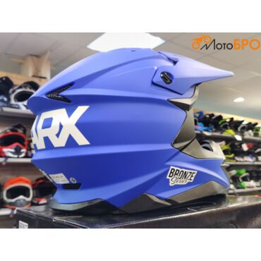 Шлем кроссовый Sparx Fenix (JK 6803), синий матовый - миниатюра 6