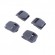 Фиксатор ремешка серый для SG 12 SG10 SG J Fastback G.React GX1 - 4шт