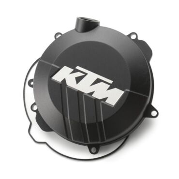Алюминиевая фрезерованная крышка сцепления черная KTM 250SX, 250 300EXC 17 22 - миниатюра 2