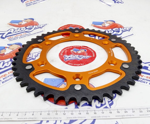 KTM Звезда ведомая 48 зубов двух компонентная ORANGE SX SXF EXC EXCF 95 24 // 690 790 890 Adv 08 24 ( 5841005104804 ) - фото 3