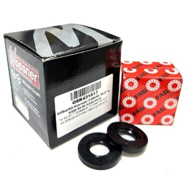 подшипники + сальники коленвала Kawasaki KX 60 65 80 85 100 '85 25 / RM 65 '03 05 - миниатюра 1