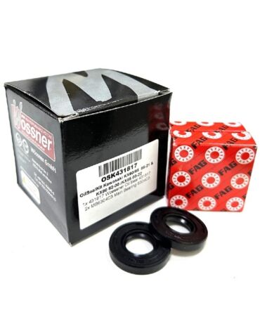 подшипники + сальники коленвала Kawasaki KX 60 65 80 85 100 '85 25 / RM 65 '03 05