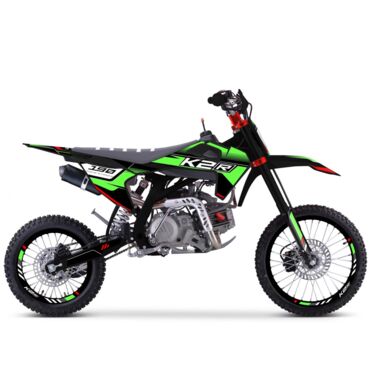 Питбайк K2R PF 190 Lime Black - миниатюра 4