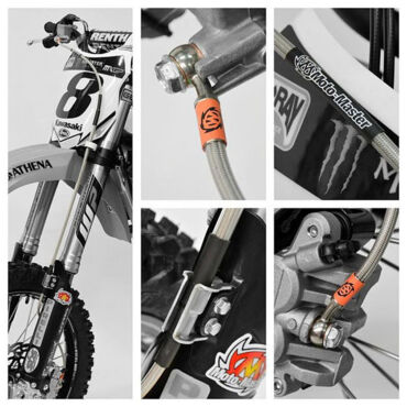 Гидролиния передняя MMT Yamaha YZ250 450F 10 12 Fantic XX XXF 21-.. - миниатюра 1
