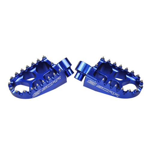 Подножки Scar под мотоциклы KTM 125 150SX, 250 450SX F 2016 19, HQV TC125, FC 2016 19 синие