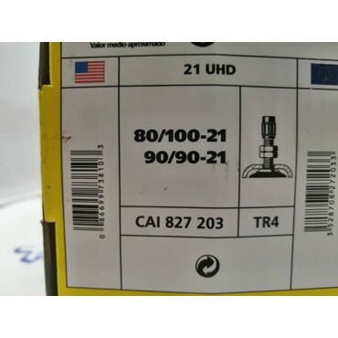 MICHELIN камера R21 UHD 80 100 90 90 -21 CAI 827 203 TR4 // 827203 - миниатюра 2