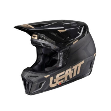 Leatt Мотошлем Moto 9.5 Carbon Black V25 - миниатюра 5
