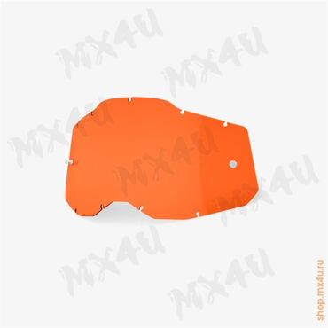Линза 100% RC2 AC2 ST2 Replacement Lens Orange (51008 106 01) - миниатюра 1
