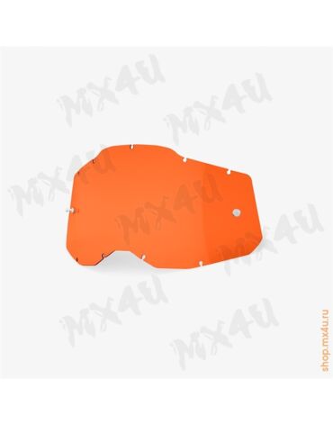Линза 100% RC2 AC2 ST2 Replacement Lens Orange (51008 106 01)