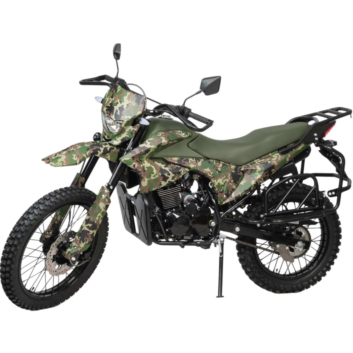 Мотоцикл кроссовый Motoland 300 ENDURO MILITARY (ПТС)