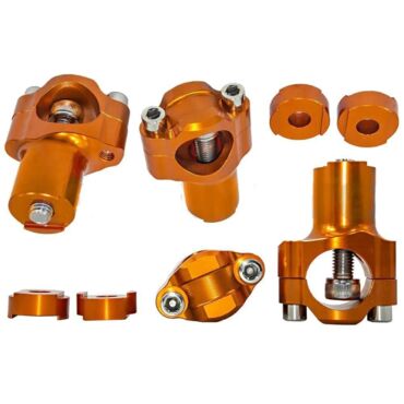 Стойки руля IGP CNC K8 KTM сплав 7075 Оранжевые - миниатюра 1