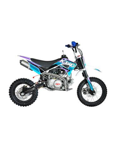 Питбайк KAYO Mini K125EM (механ. сцепл., эл. стартер)