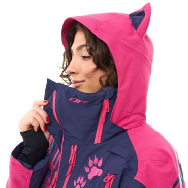 Dragonfly Комбинезон утепленный Extreme Woman Dark Blue - Pink Cat - миниатюра 25