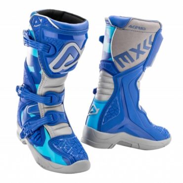 Acerbis Мотоботы детские X Team JR Blue Grey - миниатюра 4