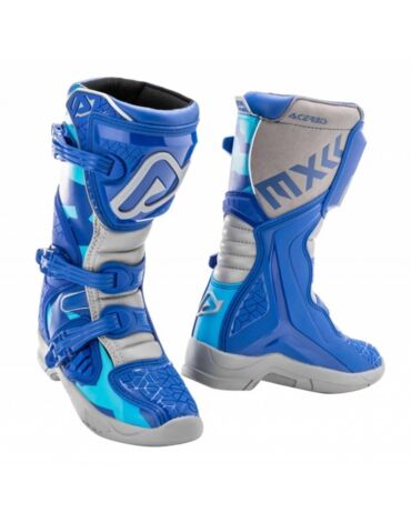 Acerbis Мотоботы детские X Team JR Blue Grey