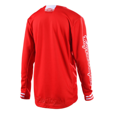 Мотоджерси подростковая Troy Lee Designs Youth GP Jersey, mono red (YL, Детская Кросс эндуро) - миниатюра 2