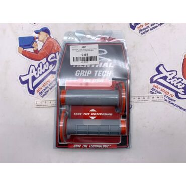 RENTHAL G155 Ручки руля (грипсы) Dual series (Grey Orange) - миниатюра 3