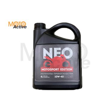 Моторное масло NEO GLAD 4T 10W 40 (JASO MA 2) 4 л. - миниатюра 2
