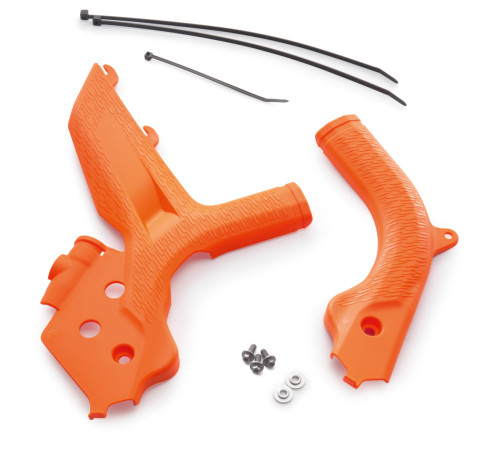 Защита рамы оранжевая KTM SX SX F 19 21 / EXC EXC F 20 21 - фото 1