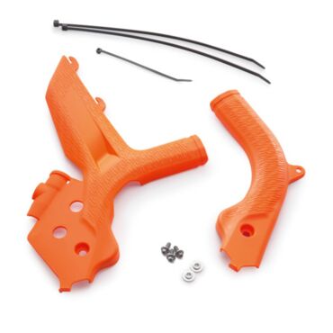 Защита рамы оранжевая KTM SX SX F 19 21 / EXC EXC F 20 21 - миниатюра 1
