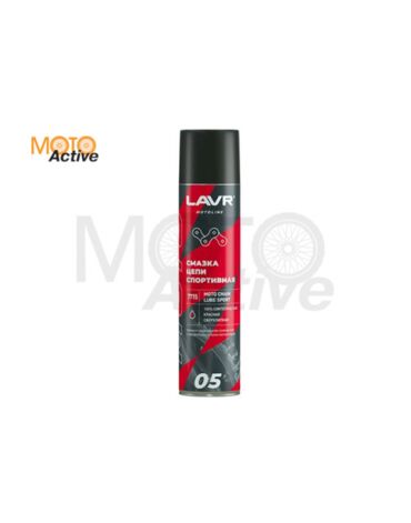LAVR MOTO Смазка цепи Спортивная (400 мл.)