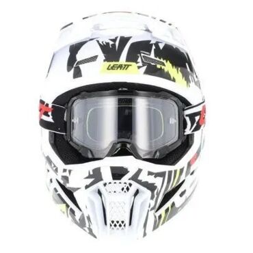 Leatt Шлем кроссовый 3.5 V23 Zebra - миниатюра 5