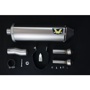 Wings Titanium Mufflers прямоточный титановый выхлоп (silver) Husqvarna 701 R ( 21 24 ) WTMC701 21 - миниатюра 6