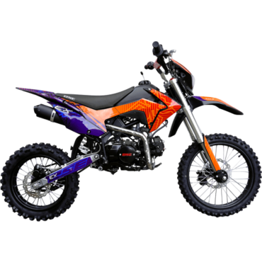 Питбайк BSE EX125 17 14 Blue Orange Ant (040) - миниатюра 7