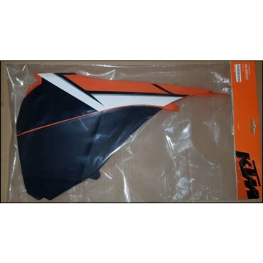 KTM крышка короба воздушного фильтра (левая)  EXC 14 (WITH DECAL) (7770600300004D) - миниатюра 1
