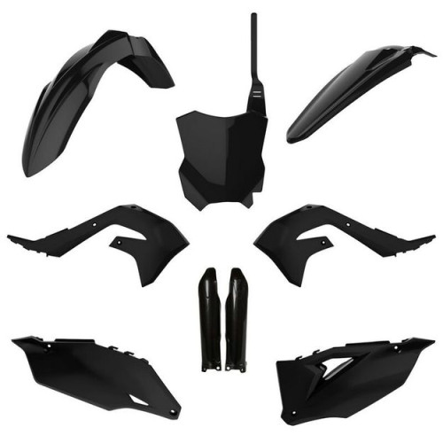 Комплект пластика Polisport Kawasaki KX250F(21 23) 450F(19 23) black - фото 1