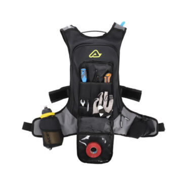 Рюкзак гидропак ACERBIS X STORM LOGO BACKPACK Black Grey, (14,5 3л) - миниатюра 7