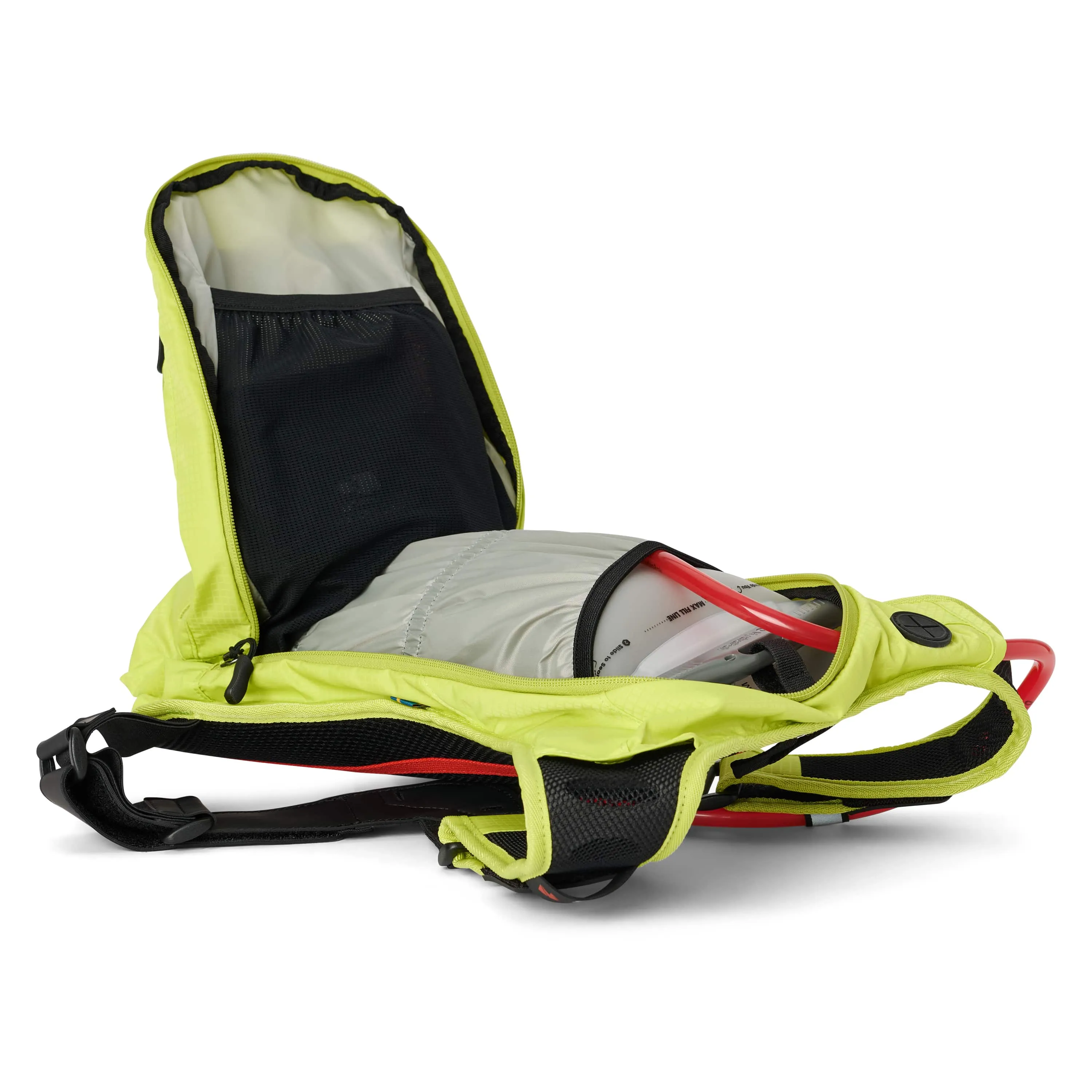 Рюкзак гидропак USWE OUTLANDER MOTO 9L Hydration Pack (3L), Crazy Yellow - фото 3