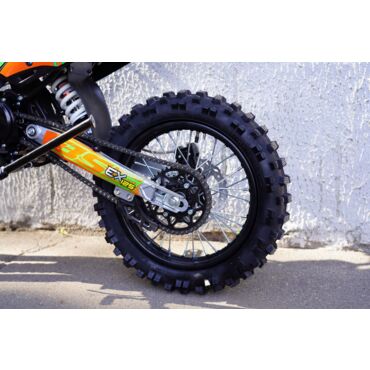 Питбайк BSE EX125 17 14 Green Orange Ant (020) - миниатюра 5