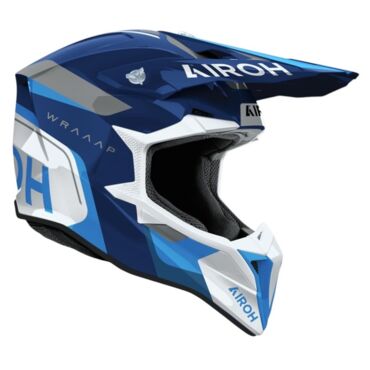 Airoh Шлем Wraaap Conquer Blue Gloss - миниатюра 3