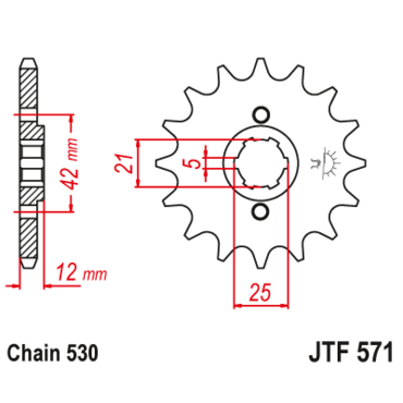 Звезда ведущая JTF571 16 - миниатюра 1
